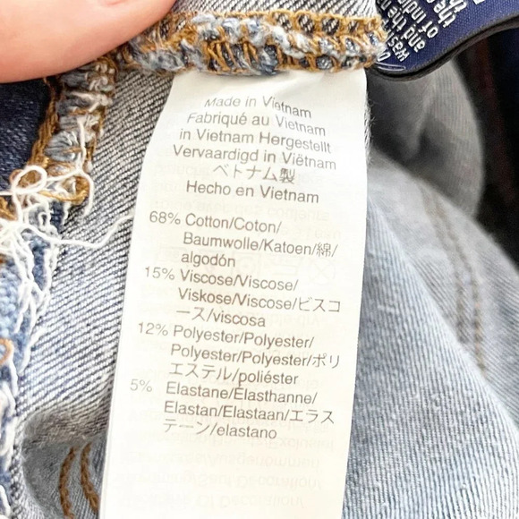 Madewell High Rise Pull On Jeans with Back Pockets Women's Waist Size 27 - Picture 7 of 7